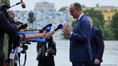 Мерц: Переговоры между РФ и Украиной в Стамбуле - "первый позитивный сигнал"