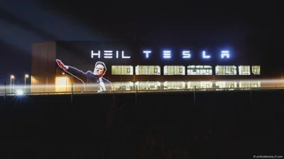 "Хайль Tesla": что нам стало известно об акции - из первых рук