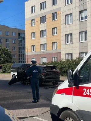 В Петербурге взорвался автомобиль высокопоставленного военного