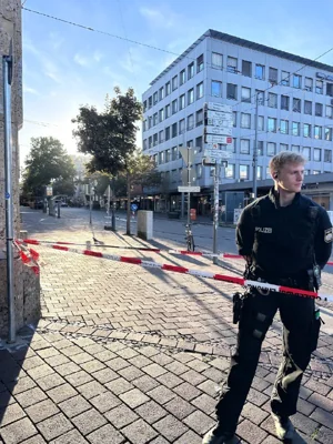 Взрыв произошел в районе главного вокзала немецкого Аугсбурга, несколько человек получили ранения
