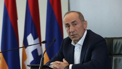 Суд в Армении постановил арестовать на два месяца бывшего президента Роберта Кочаряна