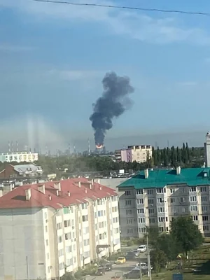 В Башкортостане после атаки дронов загорелся распределительный центр Wildberries
