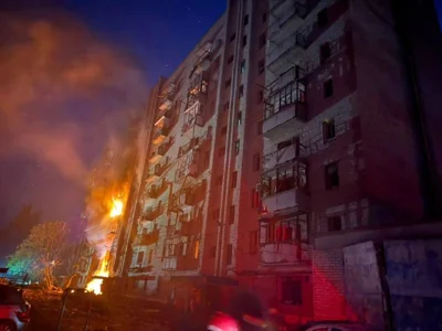Один человек погиб, 15 ранены в Краматорске Донецкой области в результате российской атаки,